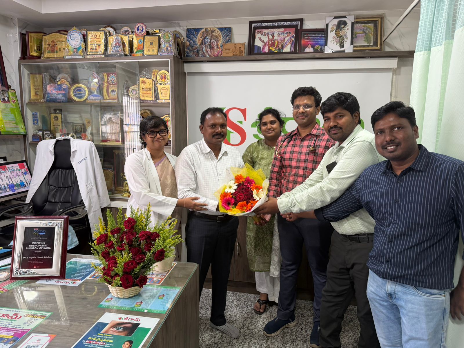 Free Health Camp at Rangarayudu Cheruvu, Ongole