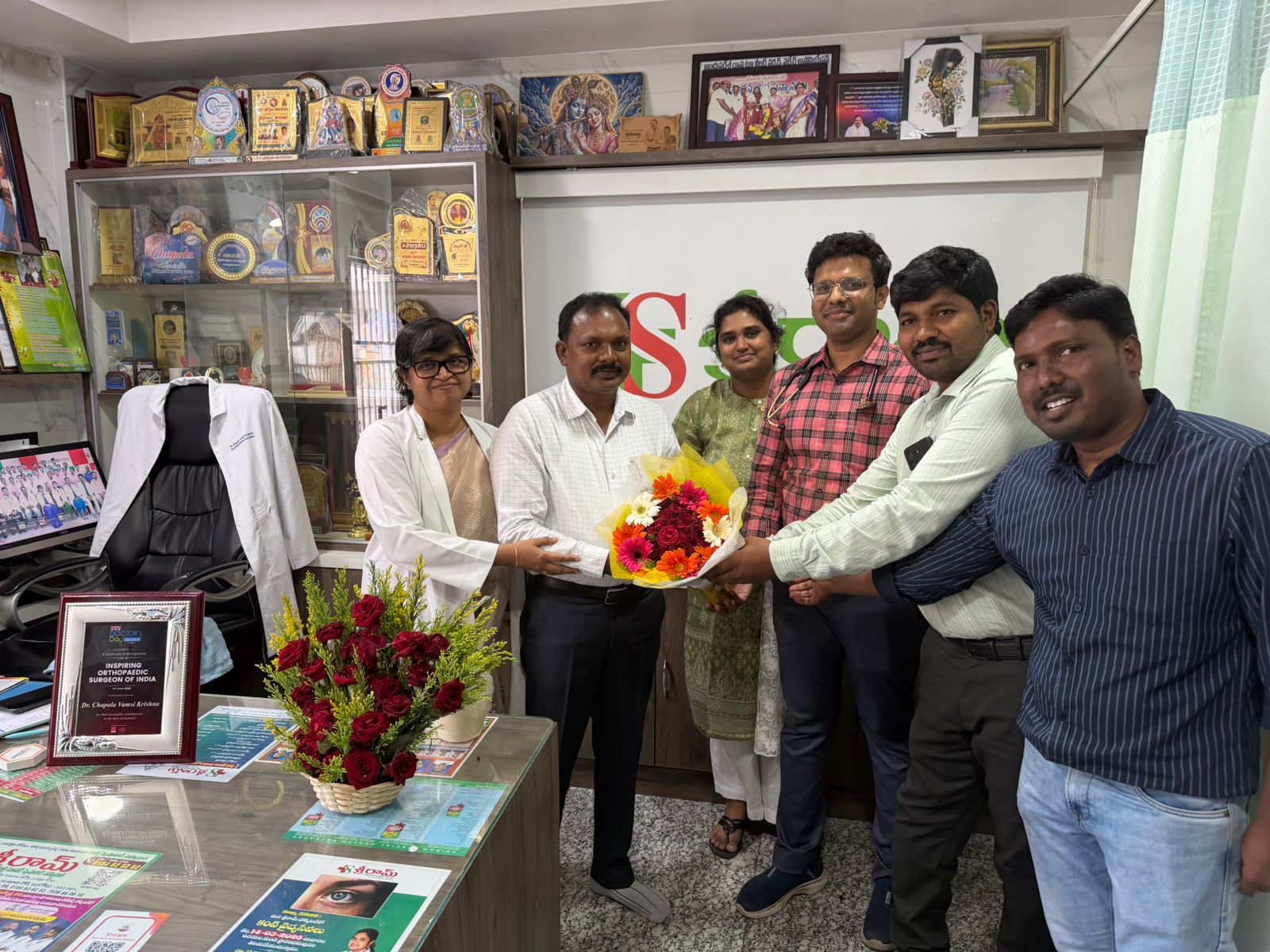 Free Notebooks for Government School Students in Ongole and Kothapatnam