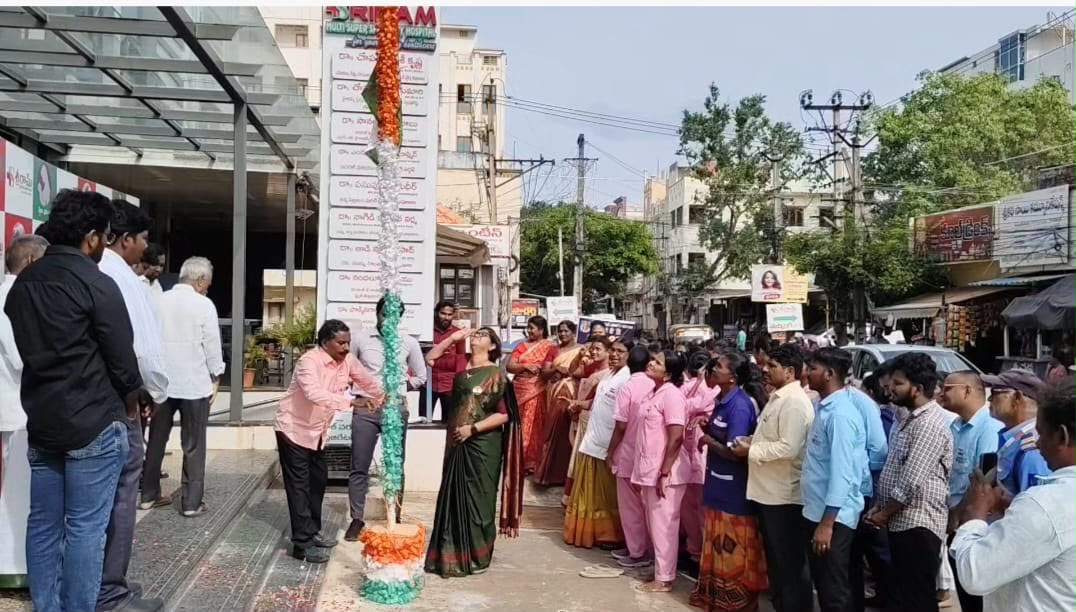 80th Independence Day at Sriram Hospital Ongole — photo 2