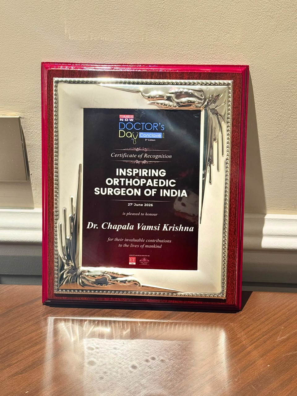 Times Now Doctor's Day Conclave 2026 and Sriram Hospital felicitation — photo 14